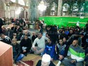 بالصور: الحركة الاسلامية في المركز تحيي لقاءها الشهري في المسجد الأقصى